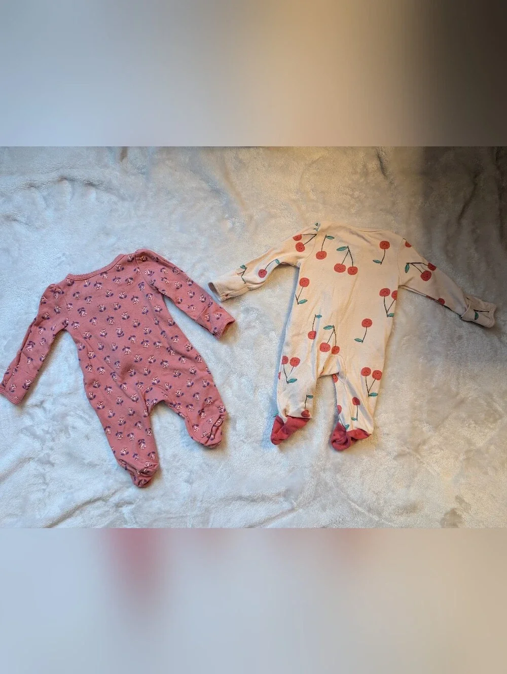 ✨ NWOT Carter’s Baby Girl 2-Way Zip Sleep & Play Pajamas Set | Size NB ✨